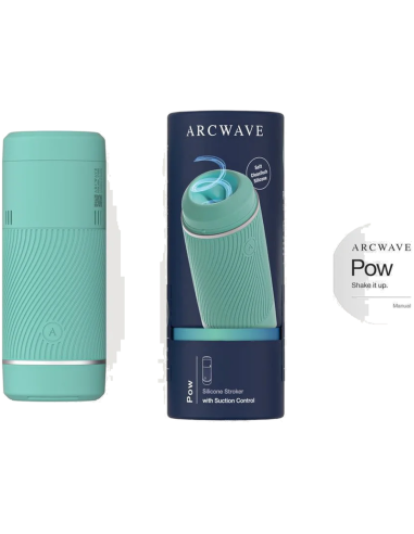 ARCWAVE POW MASTURBADOR MANUAL CON CONTROL DE SUCCIAN COLOR MENTA