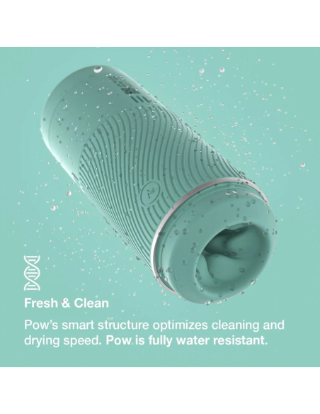 ARCWAVE POW MASTURBADOR MANUAL CON CONTROL DE SUCCIAN COLOR MENTA