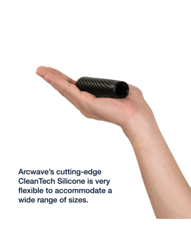 ARCWAVE GHOST MASTURBADOR REVERSIBLE DE SILICONA NEGRO