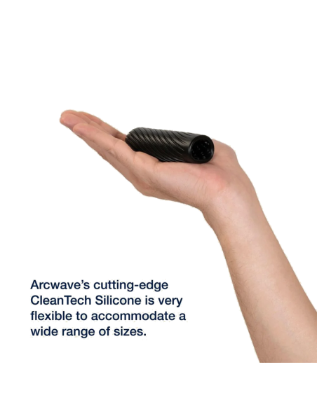 ARCWAVE GHOST MASTURBADOR REVERSIBLE DE SILICONA NEGRO