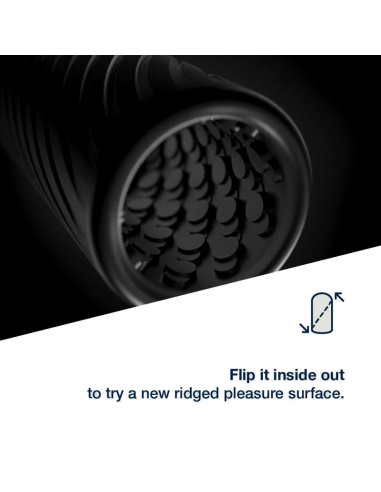 ARCWAVE GHOST MASTURBADOR REVERSIBLE DE SILICONA NEGRO
