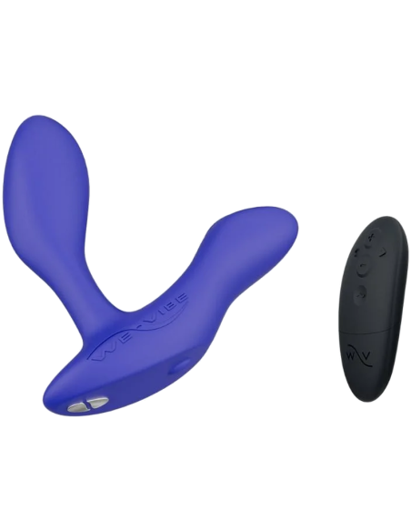 WE VIBE VECTOR MASAJEADOR DE PRASTATA CON DOBLE ESTIMULACIAN AZUL REAL