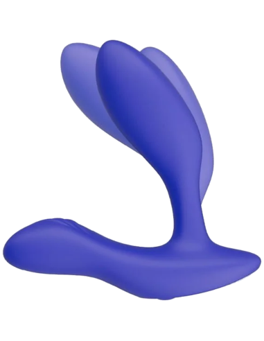 WE VIBE VECTOR MASAJEADOR DE PRASTATA CON DOBLE ESTIMULACIAN AZUL REAL