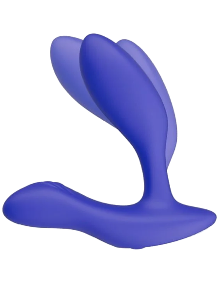 WE VIBE VECTOR MASAJEADOR DE PRASTATA CON DOBLE ESTIMULACIAN AZUL REAL
