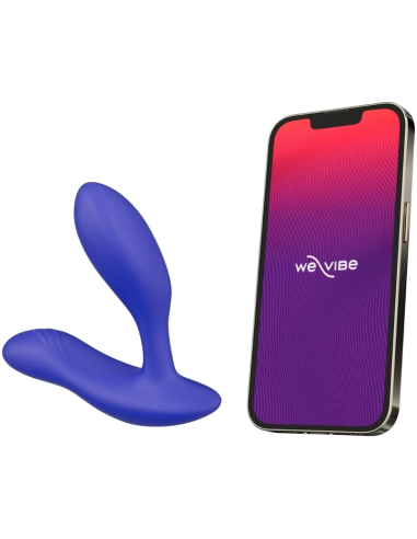 WE VIBE VECTOR MASAJEADOR DE PRASTATA CON DOBLE ESTIMULACIAN AZUL REAL