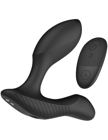 ARCWAVE PERK MASAJEADOR PROSTATICO VIBRADOR CON DOBLE MOTOR Y CONTROL REMOTO NEGRO