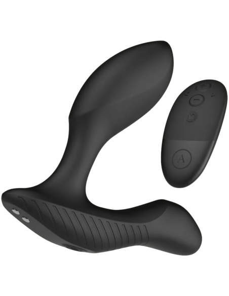 ARCWAVE PERK MASAJEADOR PROSTATICO VIBRADOR CON DOBLE MOTOR Y CONTROL REMOTO NEGRO