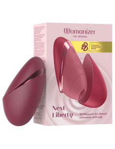 WOMANIZER NEXT LIBERTY ESTIMULADOR DE CLATORIS 3D PLEASURE AIR BURDEOS 2