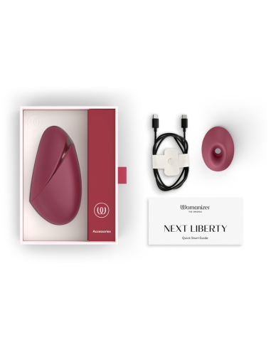 WOMANIZER NEXT LIBERTY ESTIMULADOR DE CLATORIS 3D PLEASURE AIR BURDEOS