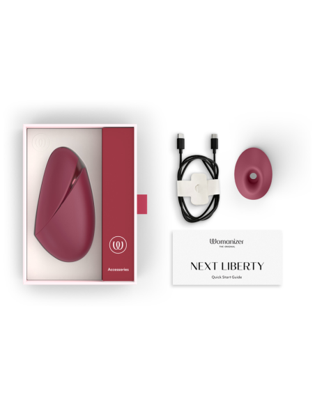 WOMANIZER NEXT LIBERTY ESTIMULADOR DE CLATORIS 3D PLEASURE AIR BURDEOS