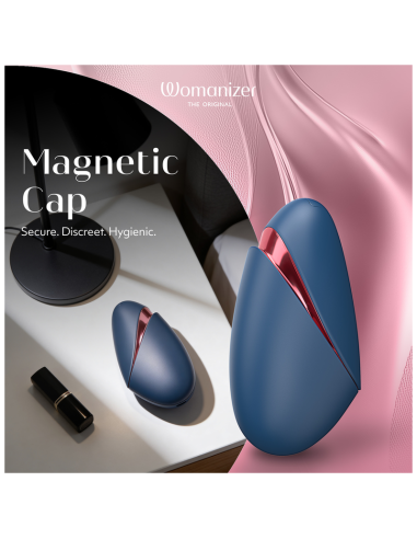 WOMANIZER NEXT LIBERTY ESTIMULADOR DE CLATORIS 3D PLEASURE AIR AZUL ROJO