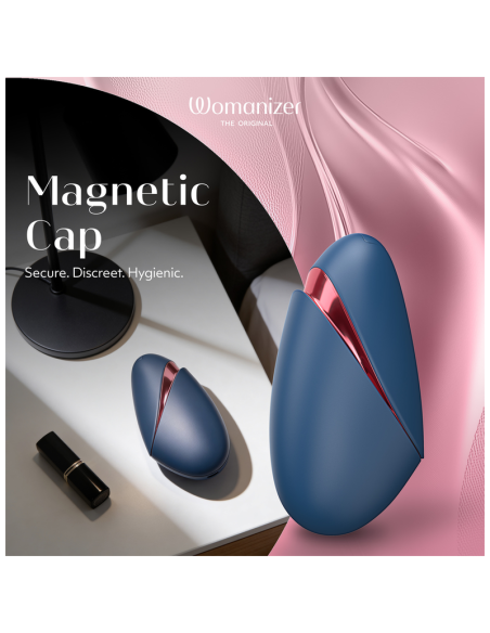 WOMANIZER NEXT LIBERTY ESTIMULADOR DE CLATORIS 3D PLEASURE AIR AZUL ROJO