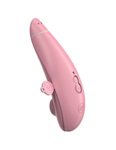 WOMANIZER PREMIUM ECO ESTIMULADOR DE CLATORIS POR SUCCIAN 12 NIVELES ROSA