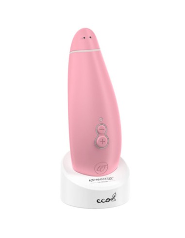 WOMANIZER PREMIUM ECO ESTIMULADOR DE CLATORIS POR SUCCIAN 12 NIVELES ROSA