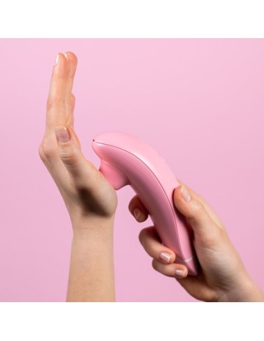 WOMANIZER PREMIUM ECO ESTIMULADOR DE CLATORIS POR SUCCIAN 12 NIVELES ROSA