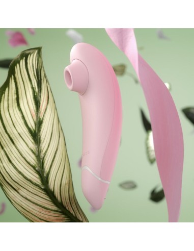 WOMANIZER PREMIUM ECO ESTIMULADOR DE CLATORIS POR SUCCIAN 12 NIVELES ROSA
