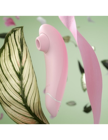 WOMANIZER PREMIUM ECO ESTIMULADOR DE CLATORIS POR SUCCIAN 12 NIVELES ROSA