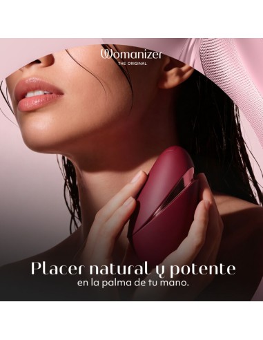 WOMANIZER NEXT ESTIMULADOR DE CLATORIS POR SUCCIAN 14 NIVELES BURDEOS