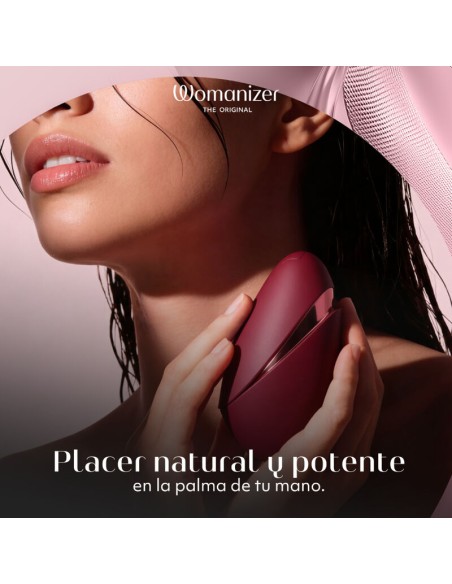 WOMANIZER NEXT ESTIMULADOR DE CLATORIS POR SUCCIAN 14 NIVELES BURDEOS