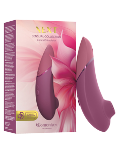 WOMANIZER NEXT ESTIMULADOR DE CLATORIS POR SUCCIAN 14 NIVELES ROSA EMPOLVADO