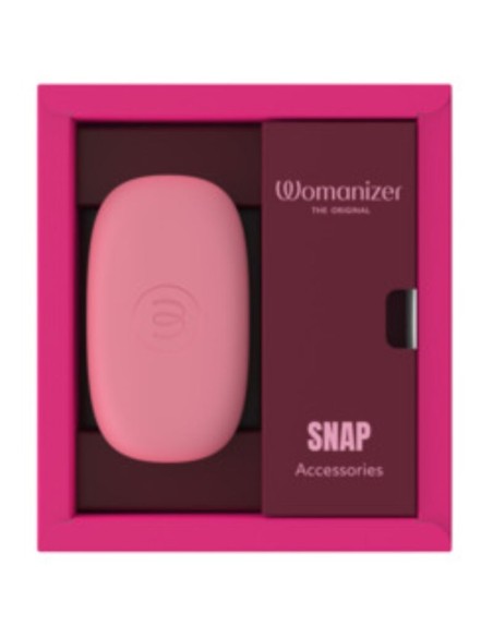 WOMANIZER SNAP ESTIMULADOR DE CLATORIS POR SUCCIAN 6 NIVELES BURDEOS