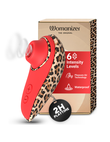 WOMANIZER LIBERTY 2 ESTIMULADOR DE CLATORIS POR SUCCIAN 8 NIVELES ESTAMPADO DE LEOPARDO