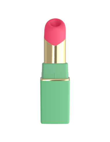 WOMANIZER BEAUTY ESTIMULADOR DE CLATORIS POR SUCCIAN 6 NIVELES VERDE Y ROSA