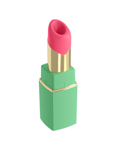 WOMANIZER BEAUTY ESTIMULADOR DE CLATORIS POR SUCCIAN 6 NIVELES VERDE Y ROSA