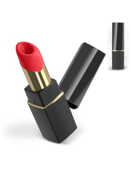 WOMANIZER BEAUTY ESTIMULADOR DE CLATORIS POR SUCCIAN 6 NIVELES NEGRO Y DORADO