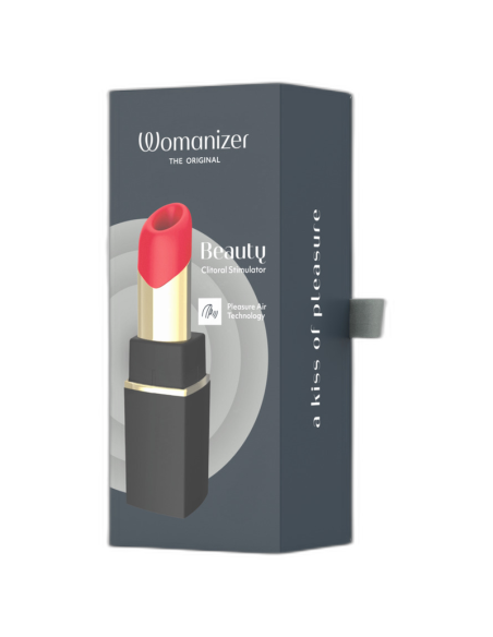 WOMANIZER BEAUTY ESTIMULADOR DE CLATORIS POR SUCCIAN 6 NIVELES NEGRO Y DORADO