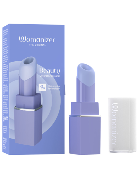 WOMANIZER BEAUTY ESTIMULADOR DE CLATORIS POR SUCCIAN 6 NIVELES LILA