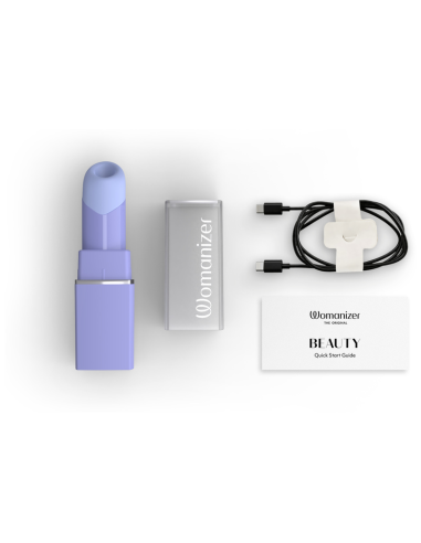 WOMANIZER BEAUTY ESTIMULADOR DE CLATORIS POR SUCCIAN 6 NIVELES LILA