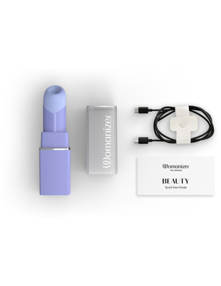 WOMANIZER BEAUTY ESTIMULADOR DE CLATORIS POR SUCCIAN 6 NIVELES LILA