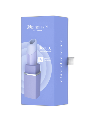 WOMANIZER BEAUTY ESTIMULADOR DE CLATORIS POR SUCCIAN 6 NIVELES LILA