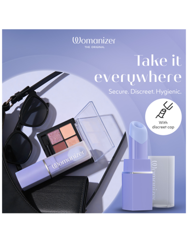 WOMANIZER BEAUTY ESTIMULADOR DE CLATORIS POR SUCCIAN 6 NIVELES LILA