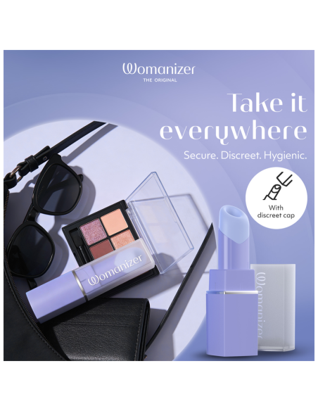 WOMANIZER BEAUTY ESTIMULADOR DE CLATORIS POR SUCCIAN 6 NIVELES LILA