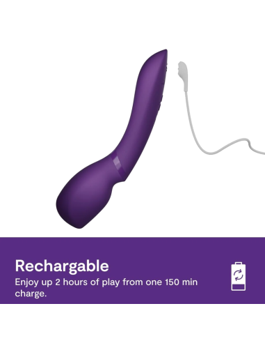 WE VIBE WAND 2 MASAJEADOR CORPORAL RECARGABLE PARPURA