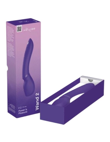 WE VIBE WAND 2 MASAJEADOR CORPORAL RECARGABLE PARPURA