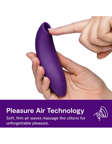 WE VIBE MELT 2 ESTIMULADOR CLITORIANO POR ONDAS DE AIRE PARPURA