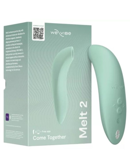 WE VIBE MELT 2 ESTIMULADOR CLITORIANO POR ONDAS DE AIRE VERDE SALVIA