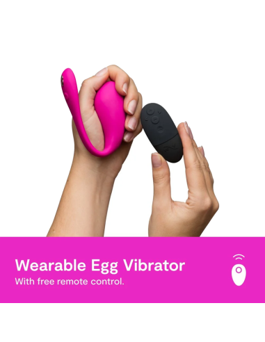 WE VIBE JIVE 2 VIBRADOR HUEVO PONIBLE ROSA ELACTRICO
