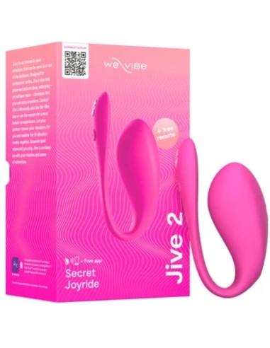 WE VIBE JIVE 2 VIBRADOR HUEVO PONIBLE ROSA ELACTRICO