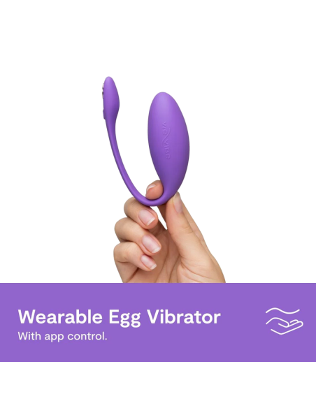 WE VIBE JIVE LITE VIBRADOR HUEVO PONIBLE CON CONTROL POR APLICACIAN PARPURA