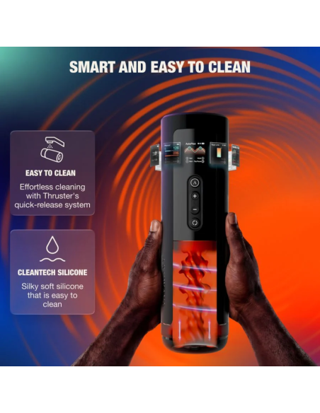 ARCWAVE THRUSTER MASTURBADOR MASCULINO AUTOMATICO CON VAIVAN ROTACIAN Y CONTROL