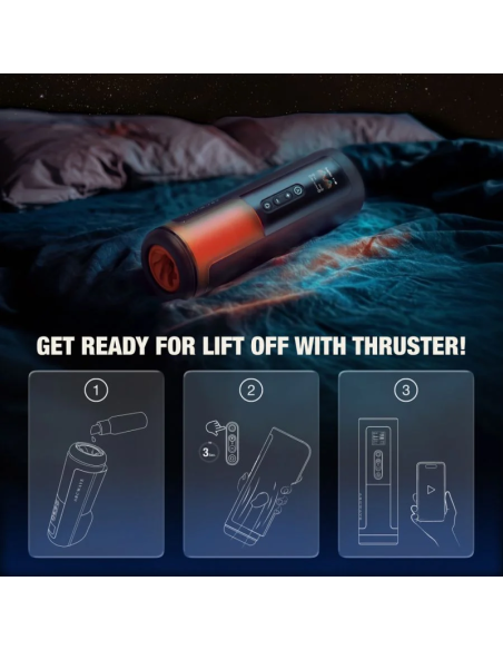 ARCWAVE THRUSTER MASTURBADOR MASCULINO AUTOMATICO CON VAIVAN ROTACIAN Y CONTROL