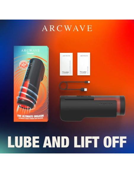 ARCWAVE THRUSTER MASTURBADOR MASCULINO AUTOMATICO CON VAIVAN ROTACIAN Y CONTROL