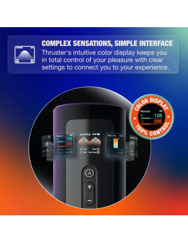 ARCWAVE THRUSTER MASTURBADOR MASCULINO AUTOMATICO CON VAIVAN ROTACIAN Y CONTROL