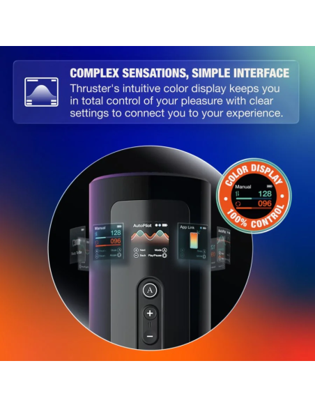 ARCWAVE THRUSTER MASTURBADOR MASCULINO AUTOMATICO CON VAIVAN ROTACIAN Y CONTROL