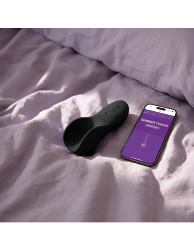 WE VIBE SHARED TOUCH VIBRADOR PARA PAREJAS DE DOBLE CARA NEGRO