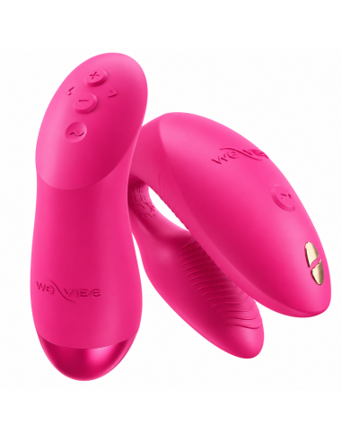 WE VIBE CHORUS PRO VIBRADOR PREMIUM PARA PAREJAS ROSA ELACTRICO